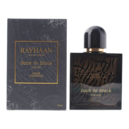 Rayhaan - Back to Black - 100ml perfume bottle at Dubai Aroma South Africa