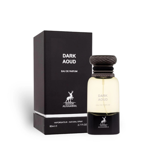 Dark Aoud 100ML Ea de Parfum by Maison Alhambra perfume bottle at Dubai Aroma South Africa