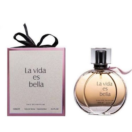 La vida es Bella by FRAGRANCE WORLD perfume bottle at Dubai Aroma South Africa