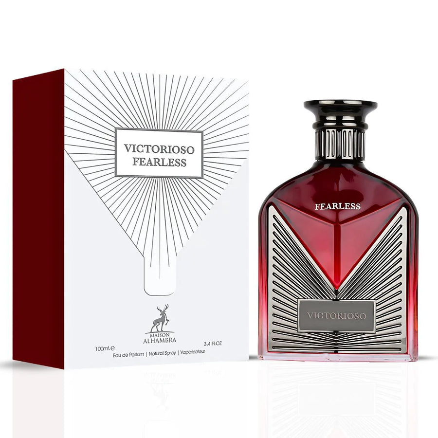 Victorioso Fearless by FRAGRANCE WORLD perfume bottle at Dubai Aroma South Africa