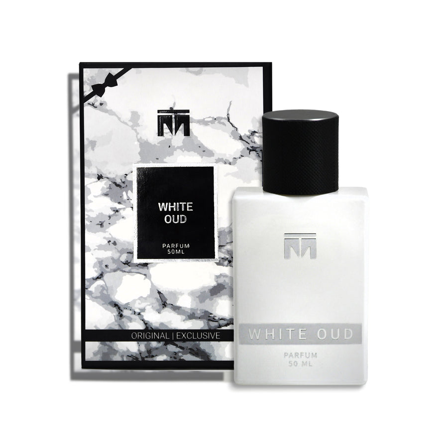 WHITE OUD Eau De Parfum 50ml by Motala Perfumes perfume bottle at Dubai Aroma South Africa